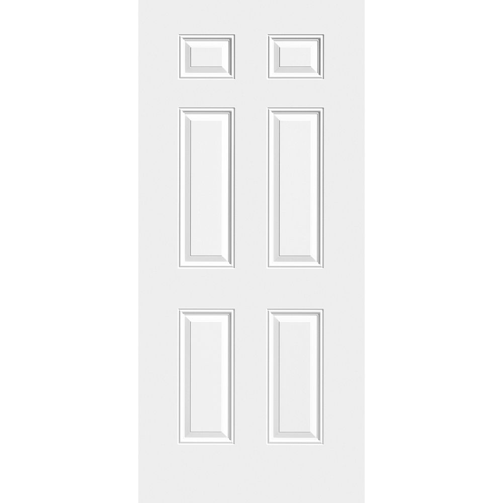 Masonite 35 3/4inch x 79inch Primed Slab Door The Home Depot Canada
