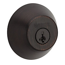 Welcome Home Venetian Bronze Single Cylinder Deadbolt