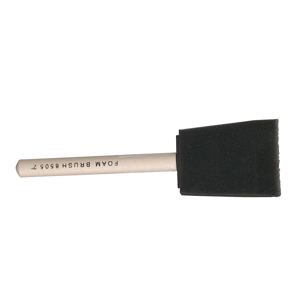 HDX 2inch Flat Foam Brush The Home Depot Canada