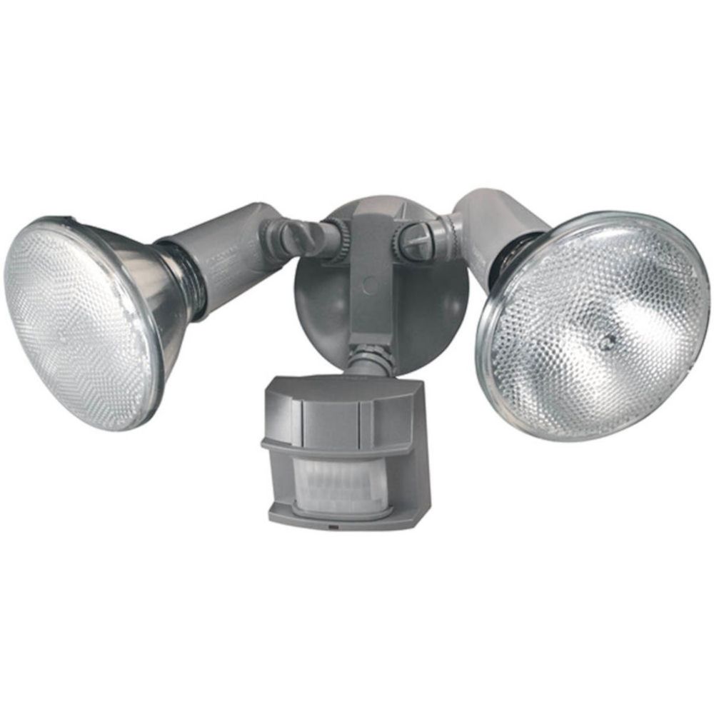 Heath Zenith 150 Degree Heavy Duty Motion Sensing Security Light - Gray ...