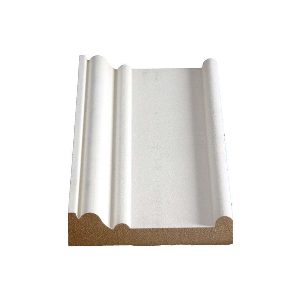 Alexandria Moulding Primed Fibreboard Boston Header/Architrave 11/16 x