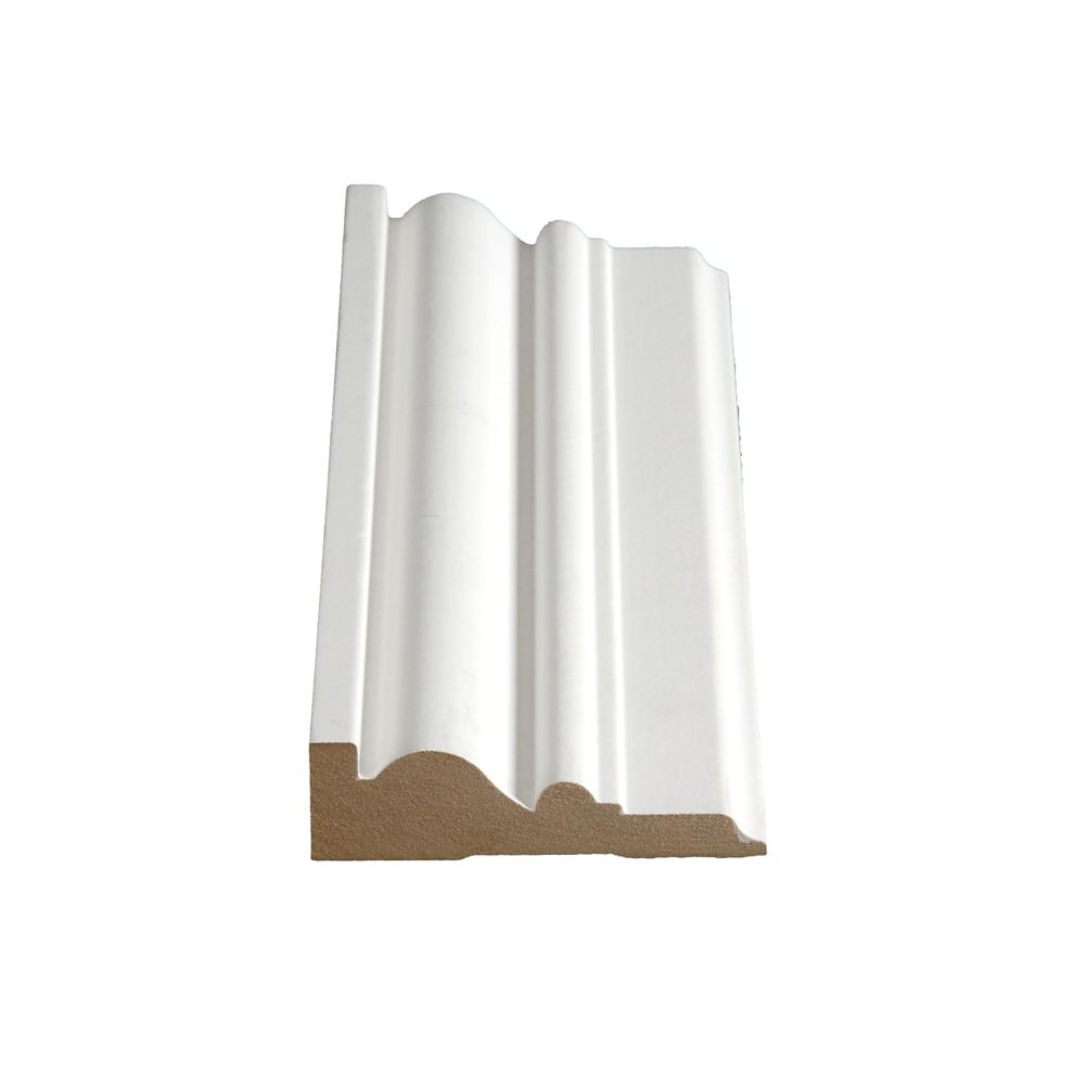 Alexandria Moulding 5/8-inch X 2 1/2-inch Colonial LDF Primed ...