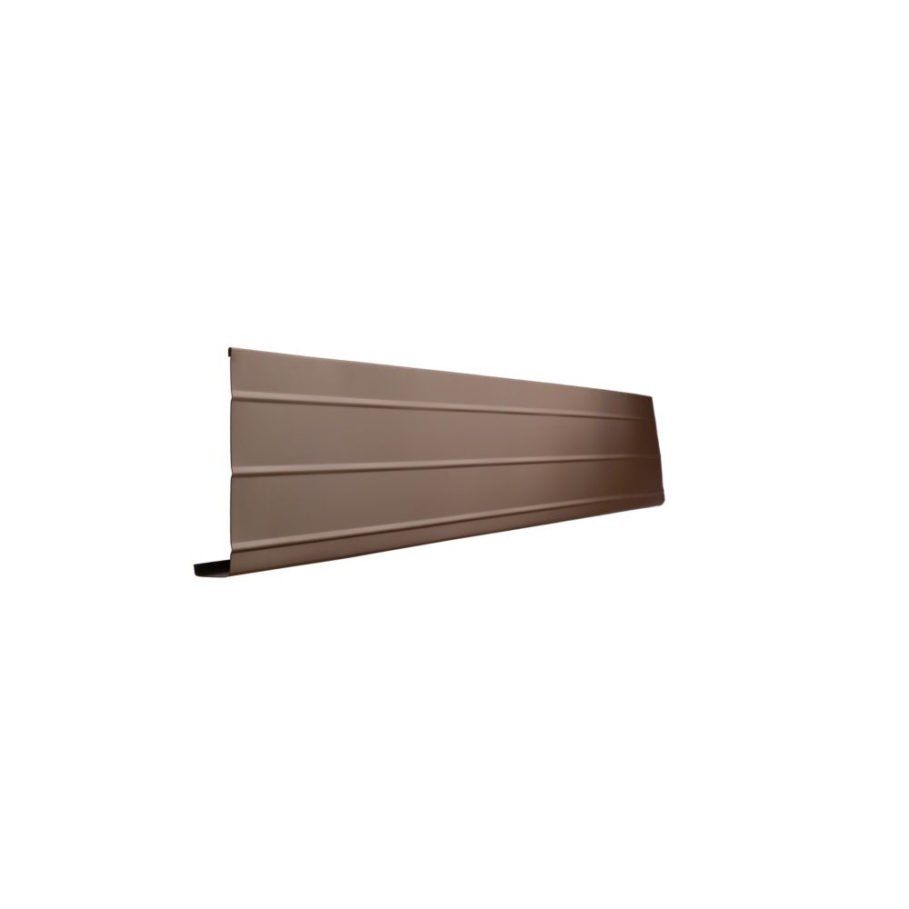 Peak Products Fascia Cover, 1 In. x 6 In. x 10 Ft. Brown The Home