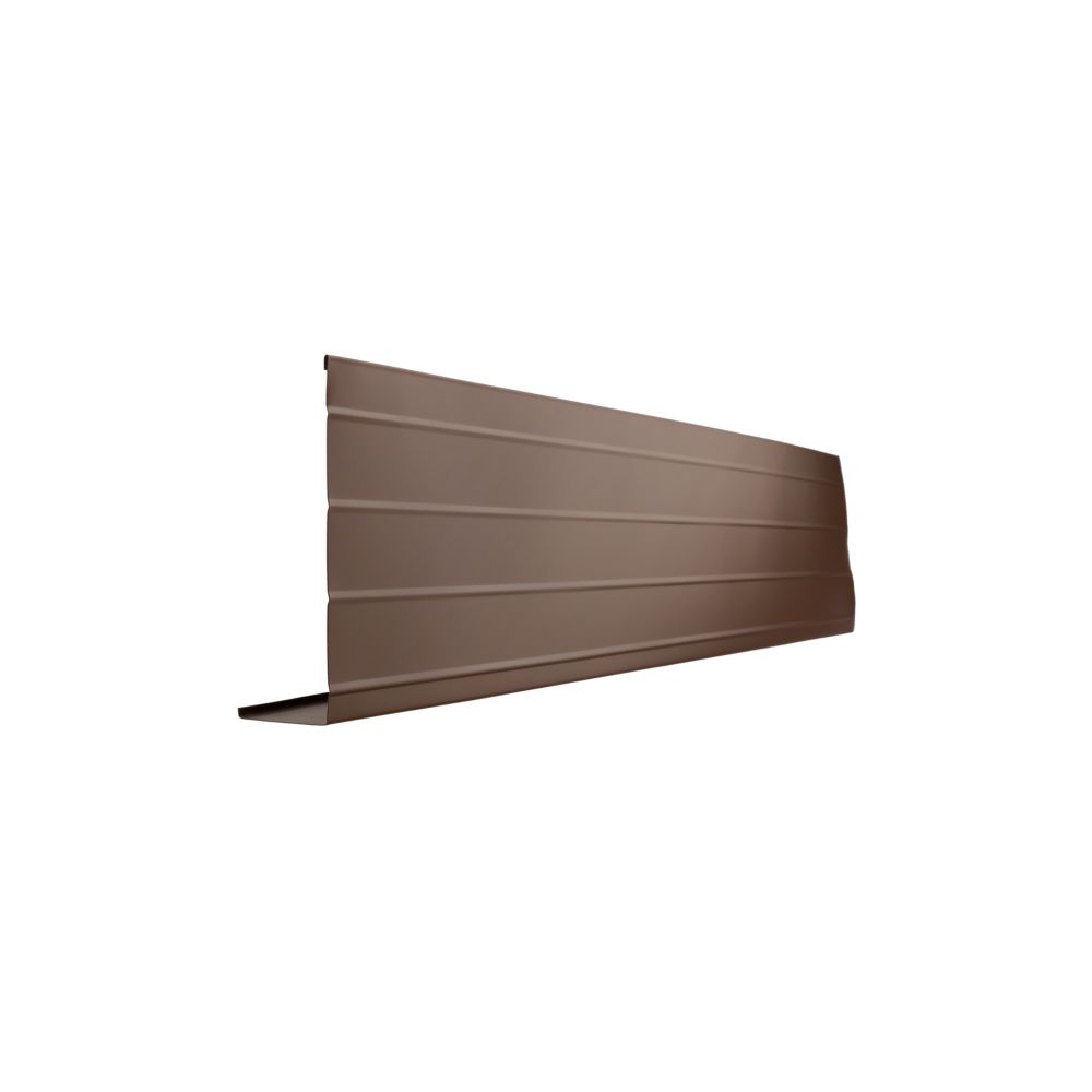 Peak Products Fascia Cover, 2 In. x 8 In. x 10 Ft. Brown The Home