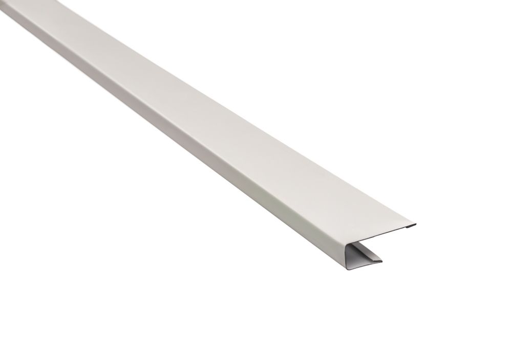 Peak Products Aluminum J-Trim - White - 10 Feet | The Home Depot Canada