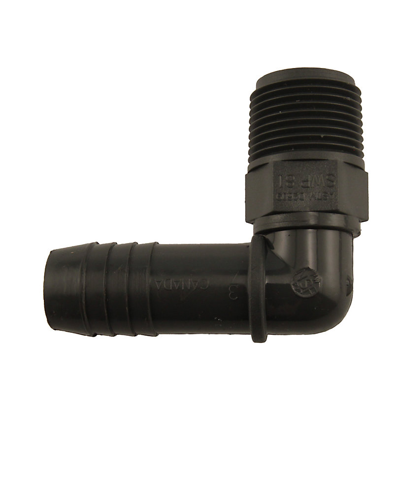 Pro-Connect Pvc Male Elbow - 3/4 Inch Mpt X 3/4 Inch Ins | The Home