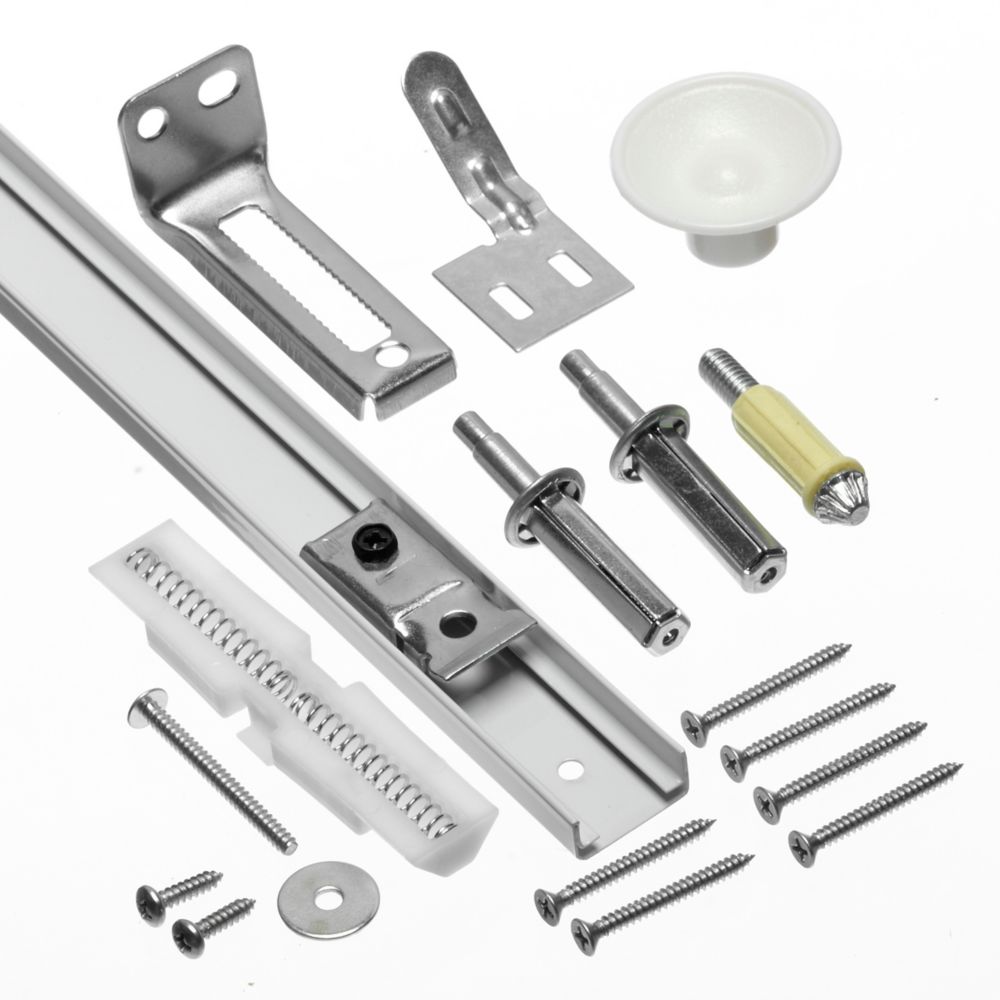 Worksavers 914 mm (36inch) Track and Hardware Kit for Bifold Doors