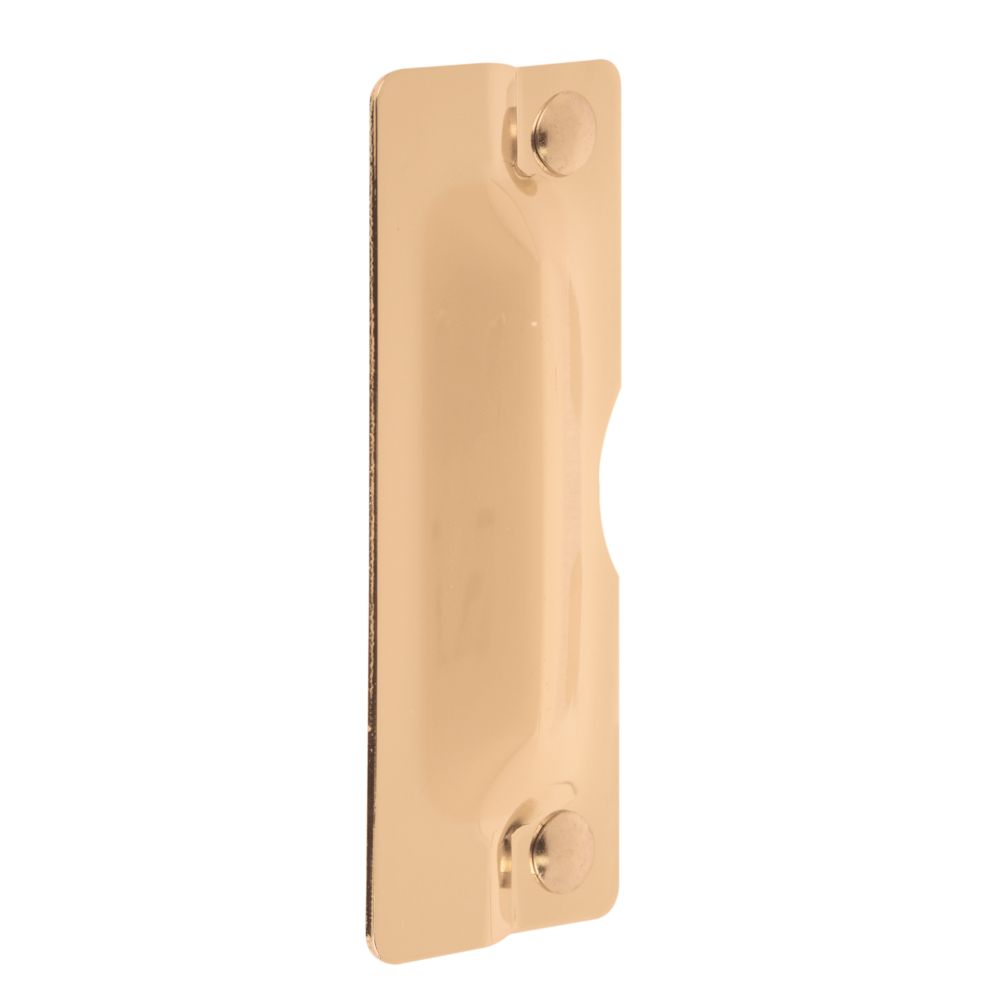 PrimeLine 3inch x 7inch Brass Outswinging Latch Guard The Home