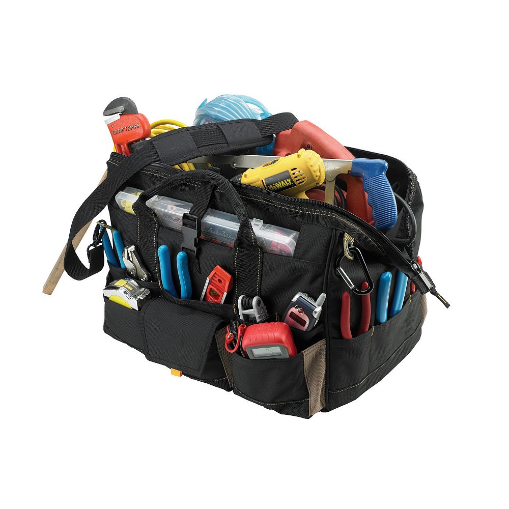 Kuny's 18inch Tote Bag With Top Plastic Tray The Home Depot Canada