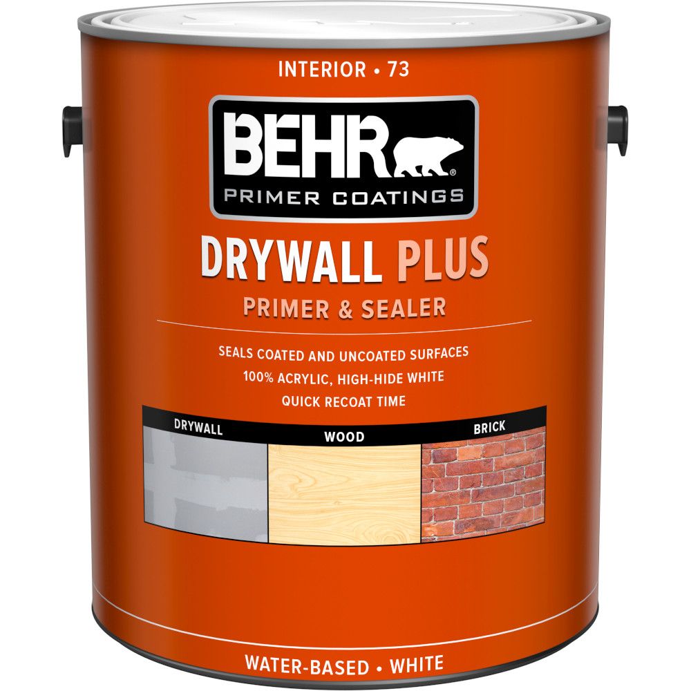 Behr Premium Plus PREMIUM PLUS Interior Drywall Primer & Sealer, 3.79L