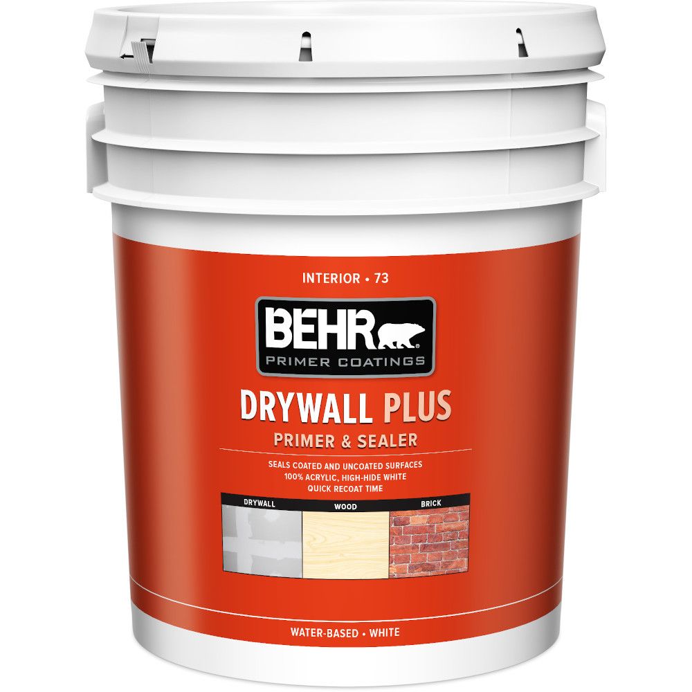 Behr Premium Plus PREMIUM PLUS Interior Drywall Primer & Sealer, 18.9L