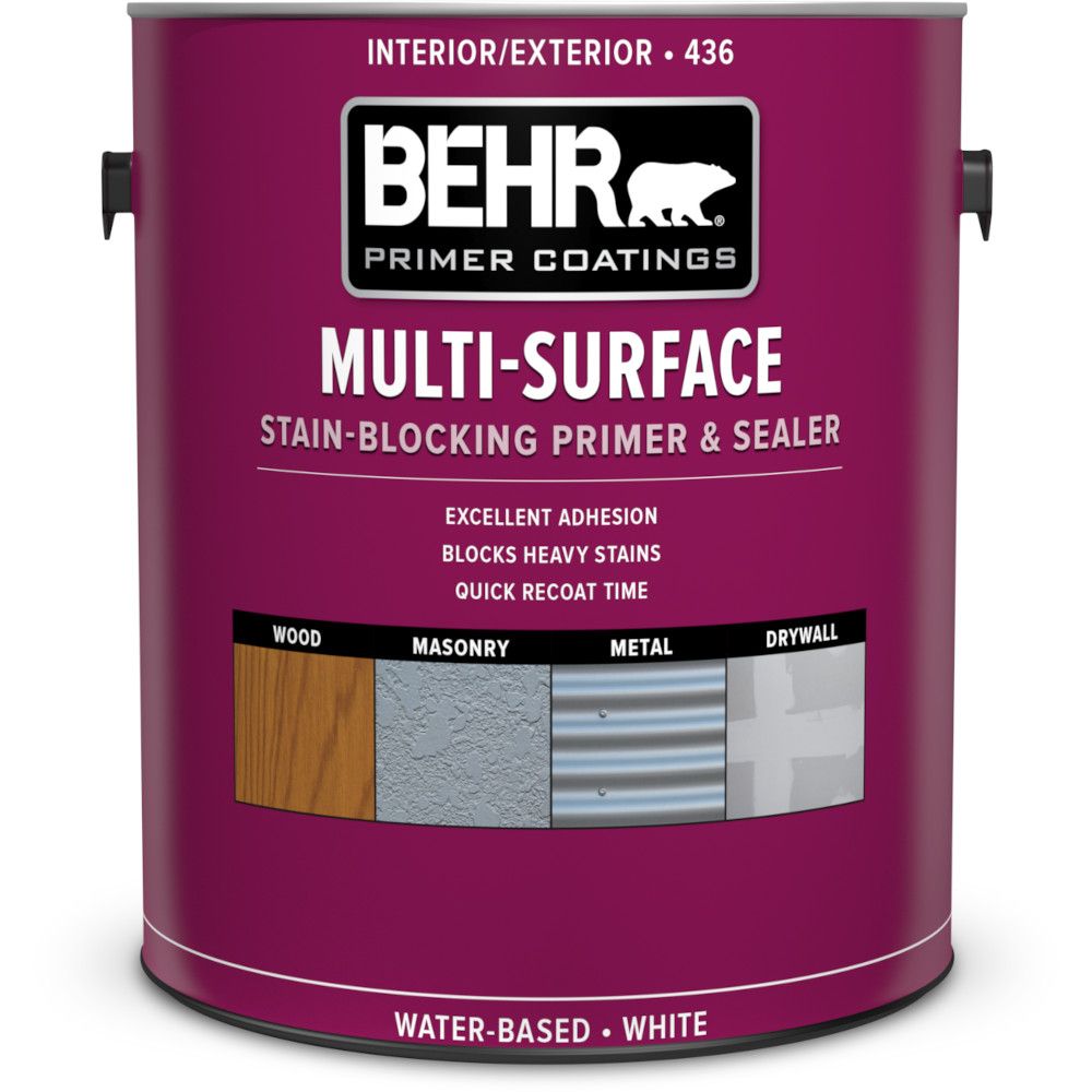 Behr Premium Plus BEHR PREMIUM PLUS Exterior WaterBased Primer