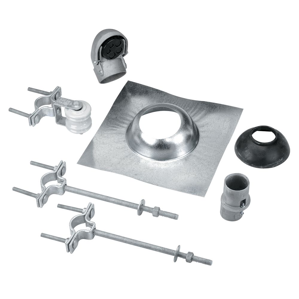 Microelectric Mast Kit 100 Amp For 2 In. Rigid Conduit The Home Depot