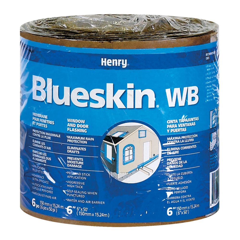 Bakor Blueskin Weather Barrier 6inch The Home Depot Canada