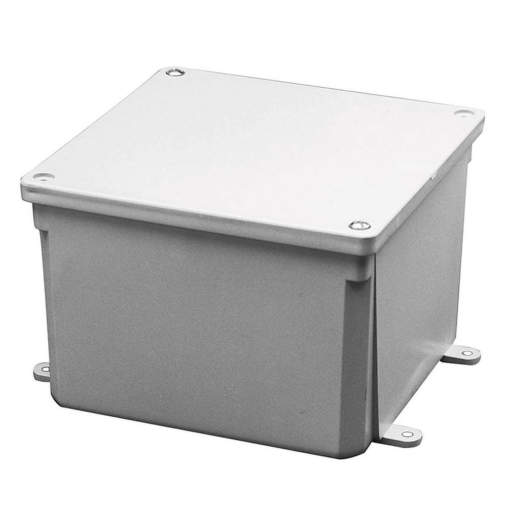 Carlon PVC Junction Box 4x4x4 In The Home Depot Canada