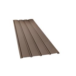 aluminum brown edge drip extension soffit vented foot non inch peak fascia mounted rainhandler screws colored depot