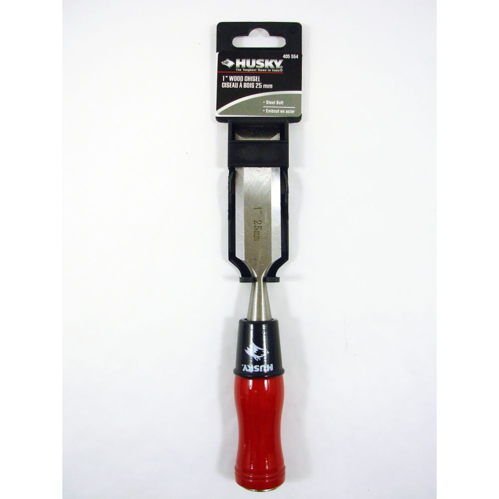 HUSKY Steel Butt Wood Chisel 1 Inch The Home Depot Canada