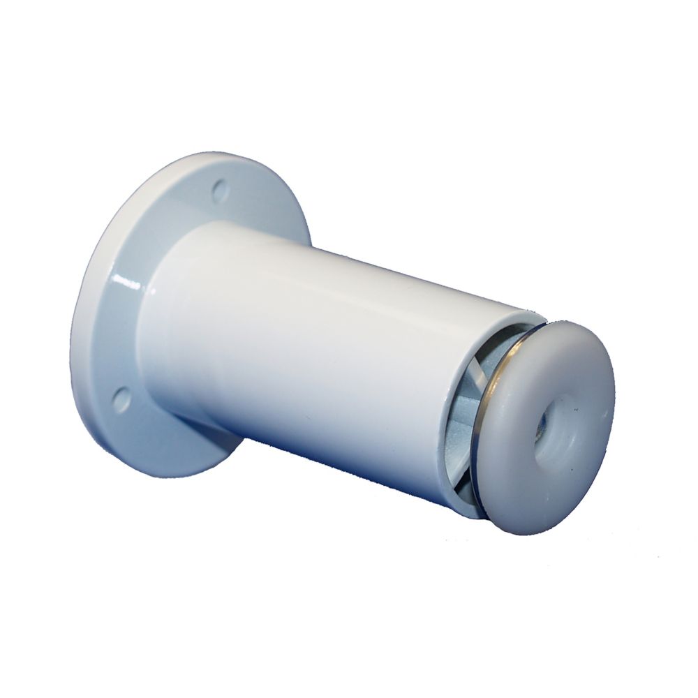 Metal Table Leg White 43/8 inch