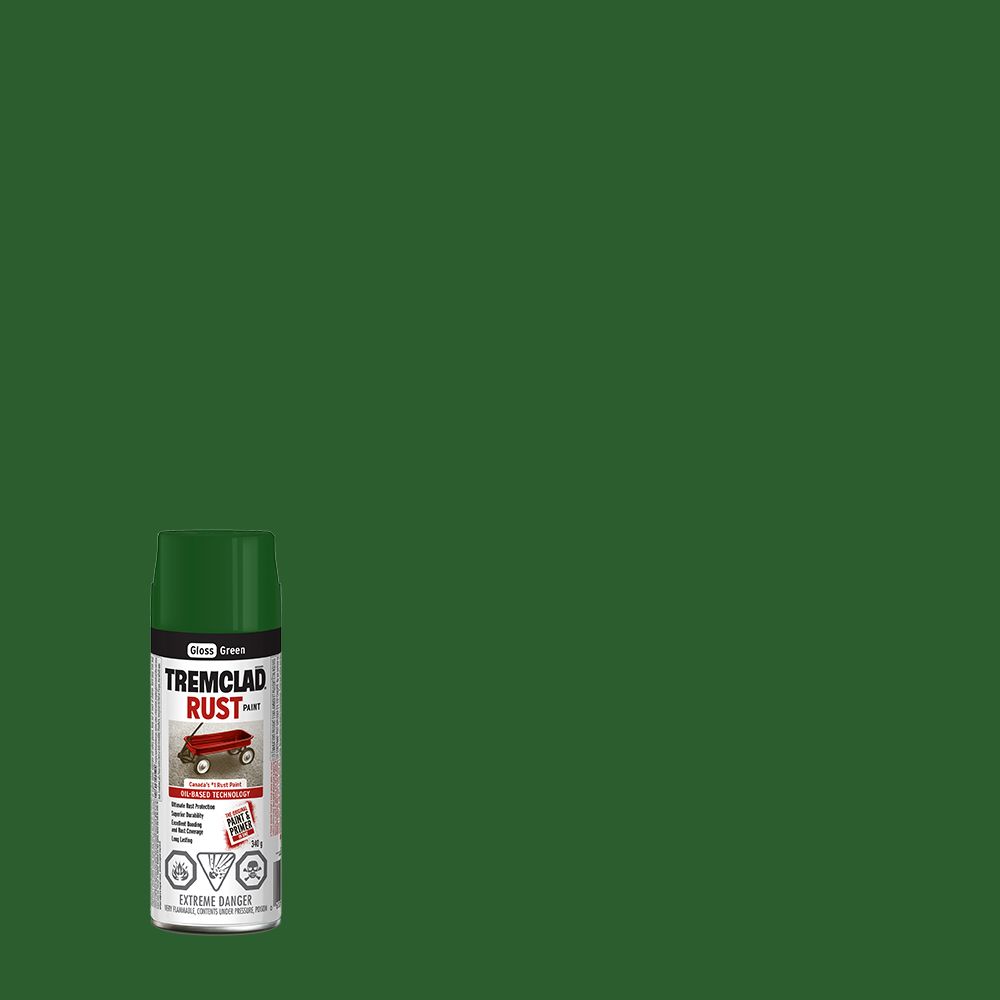 Rust Paint Green (340g Aerosol)