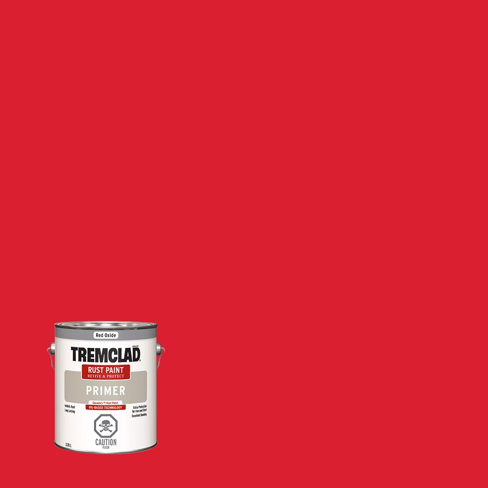TREMCLAD Rust Primer Red Oxide (3.78L) The Home Depot Canada