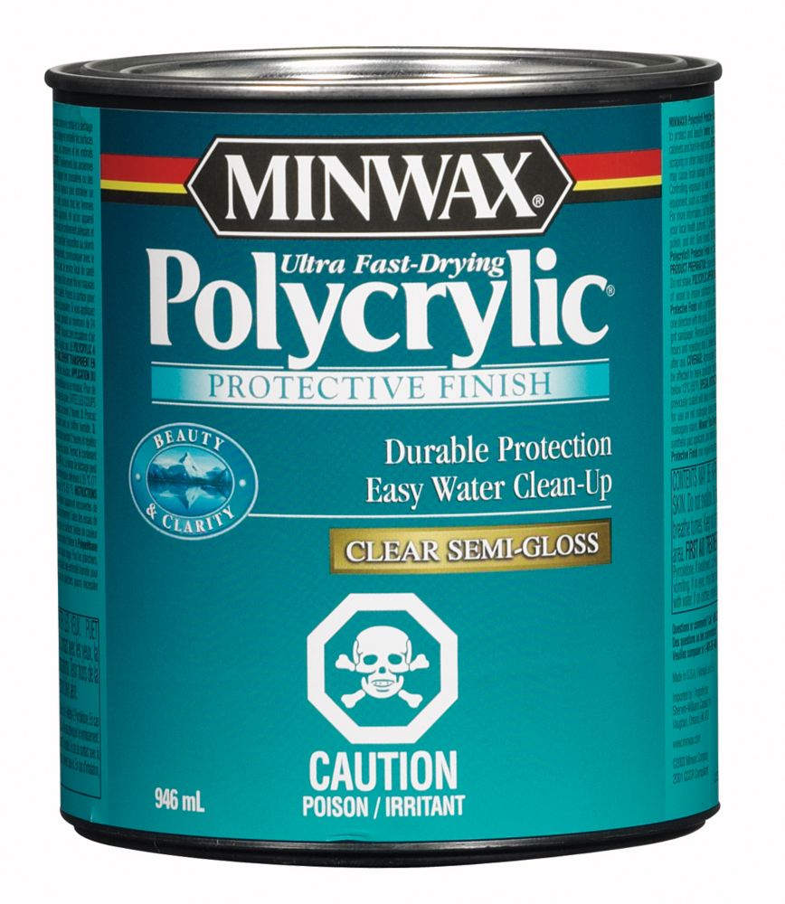 Polycrylic protective finish