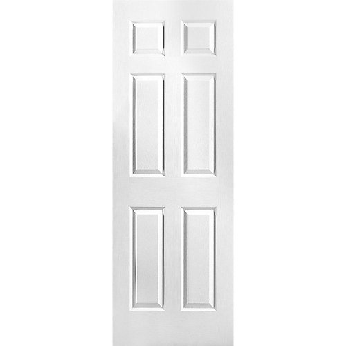 Masonite 28 Inch X 78 Inch 6 Panel Textured Door Slab