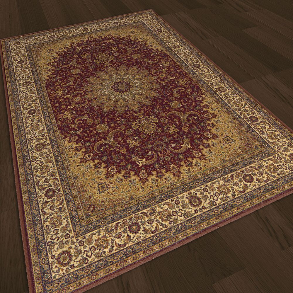 Korhani Nain Red 2 ft. x 3 ft. 7inch Rectangular Accent Rug The Home