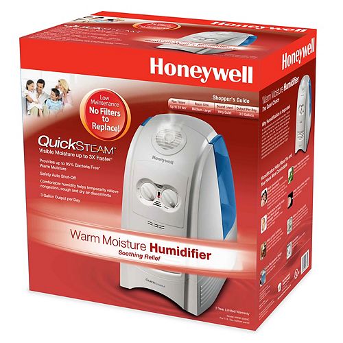 Honeywell QuietCare 3.0 Gallon Cool Moisture Humidifier | The Home ...