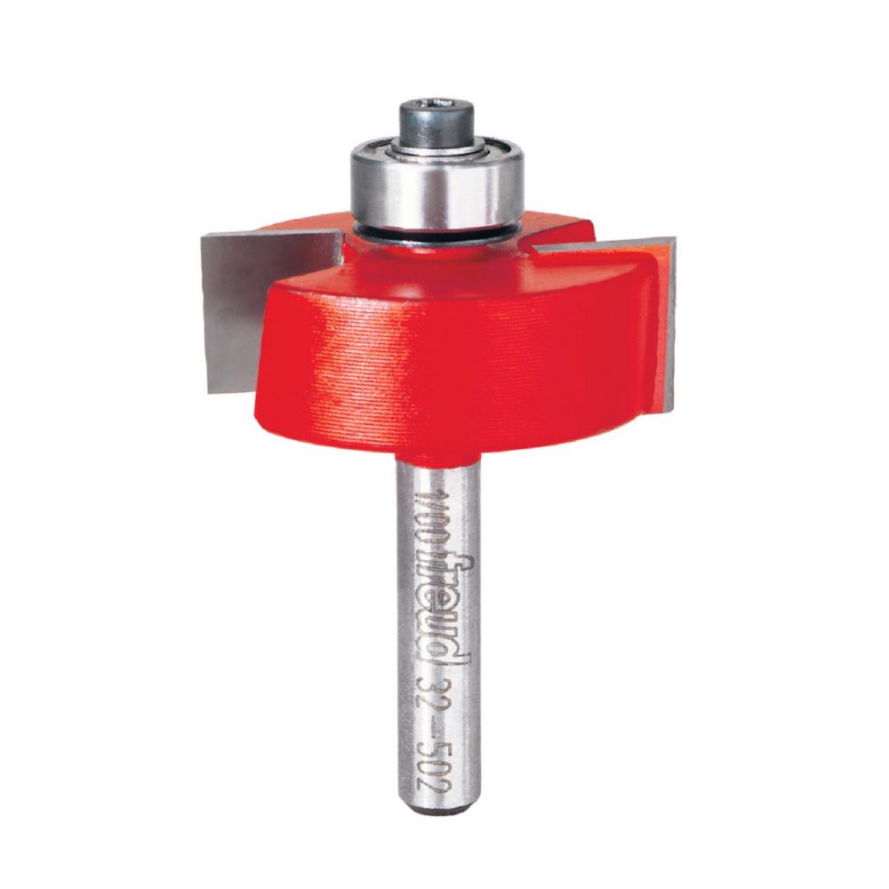 Freud 1/4inch Shank Rabbeting Bit with Bearings Set The Home Depot