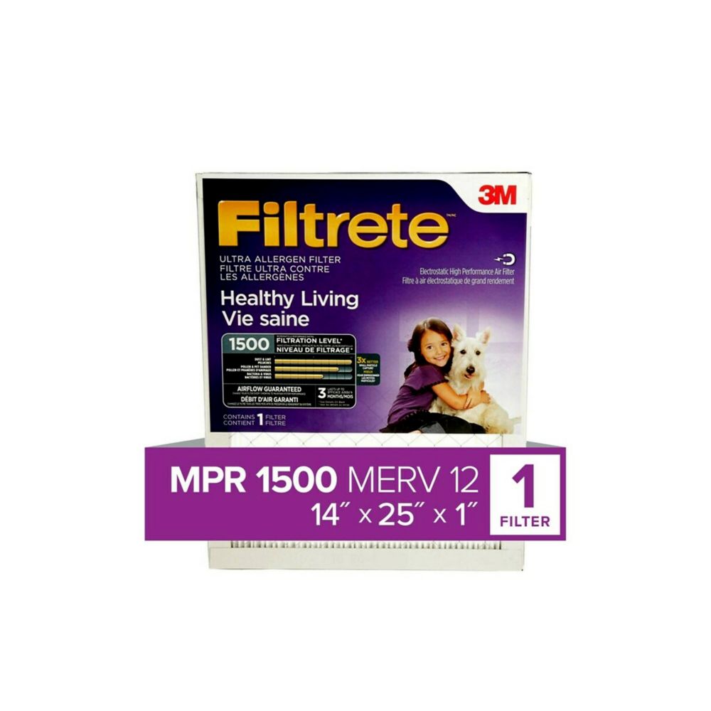 Home Depot Furnace Filters 14x25x1