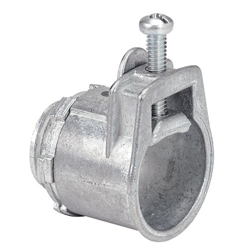 Iberville 3/8 In. 90 Degree Box Cable Connector Bag of 1 The Home