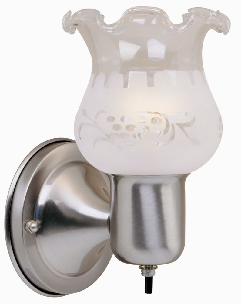 Hampton Bay Wall Sconce With Switch