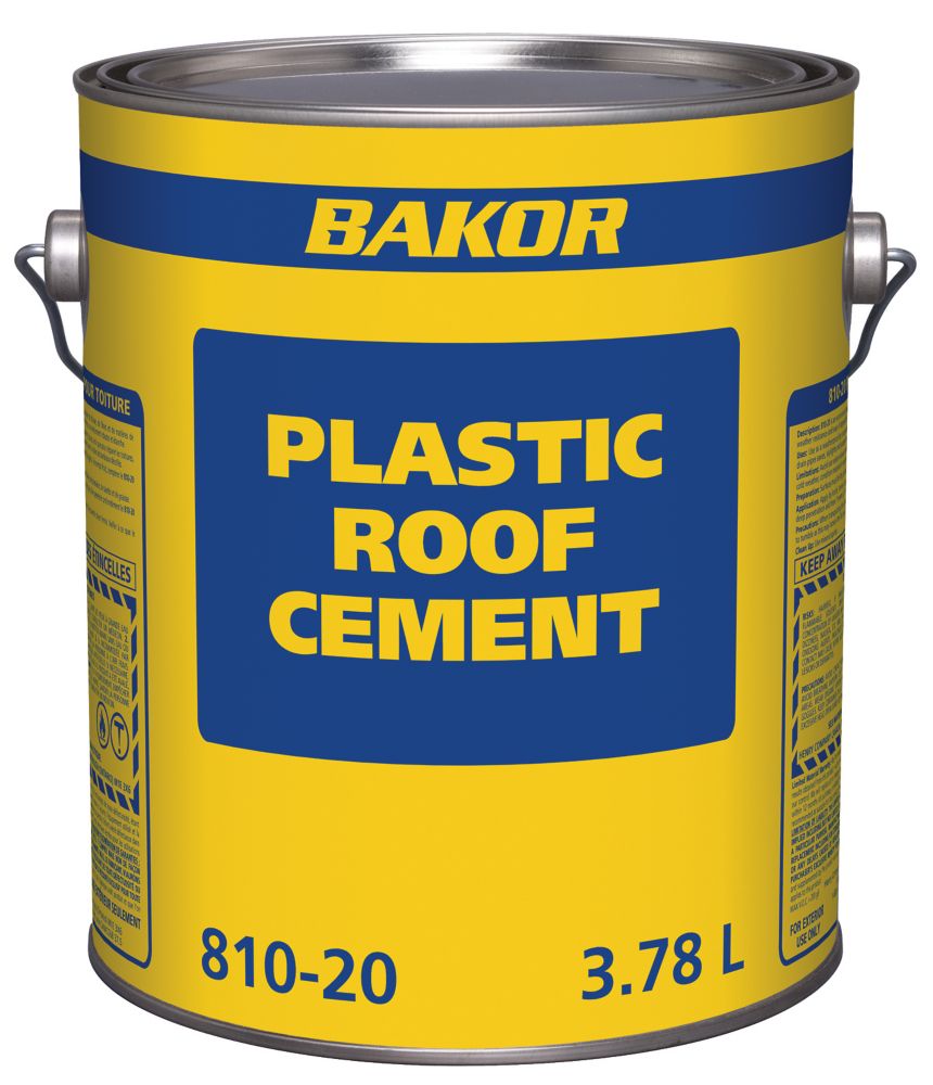 Bakor 810-20 Plastic Roofing Cement 3.78L | The Home Depot Canada