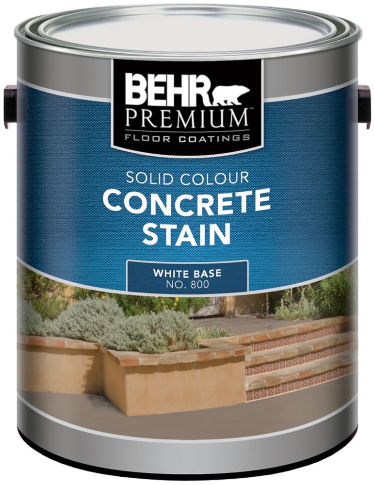 UPC 082474800010 product image for BEHR Solid Colour Concrete Stain, 3.67L | upcitemdb.com