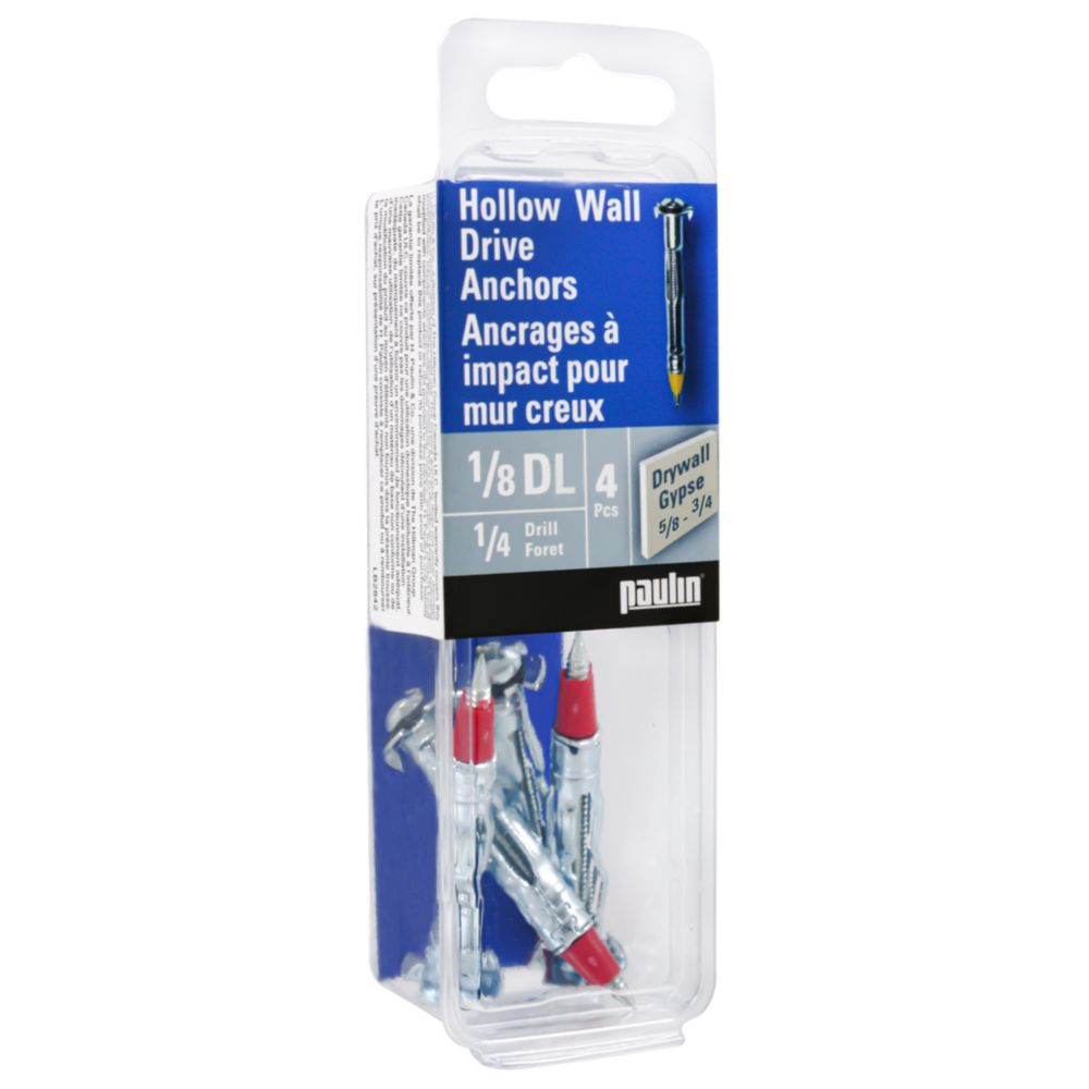 Paulin 1/8 Hollow Wall Anchors The Home Depot Canada