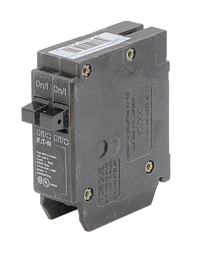 Eaton Bolt On Duplexquad Replacement Breaker 2 1p And 1 2p 30a The