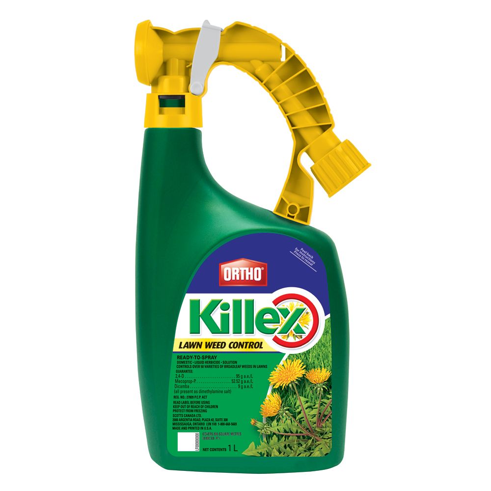 Ortho Killex 1L Ready to Spray Lawn Weed Control The Home Depot Canada