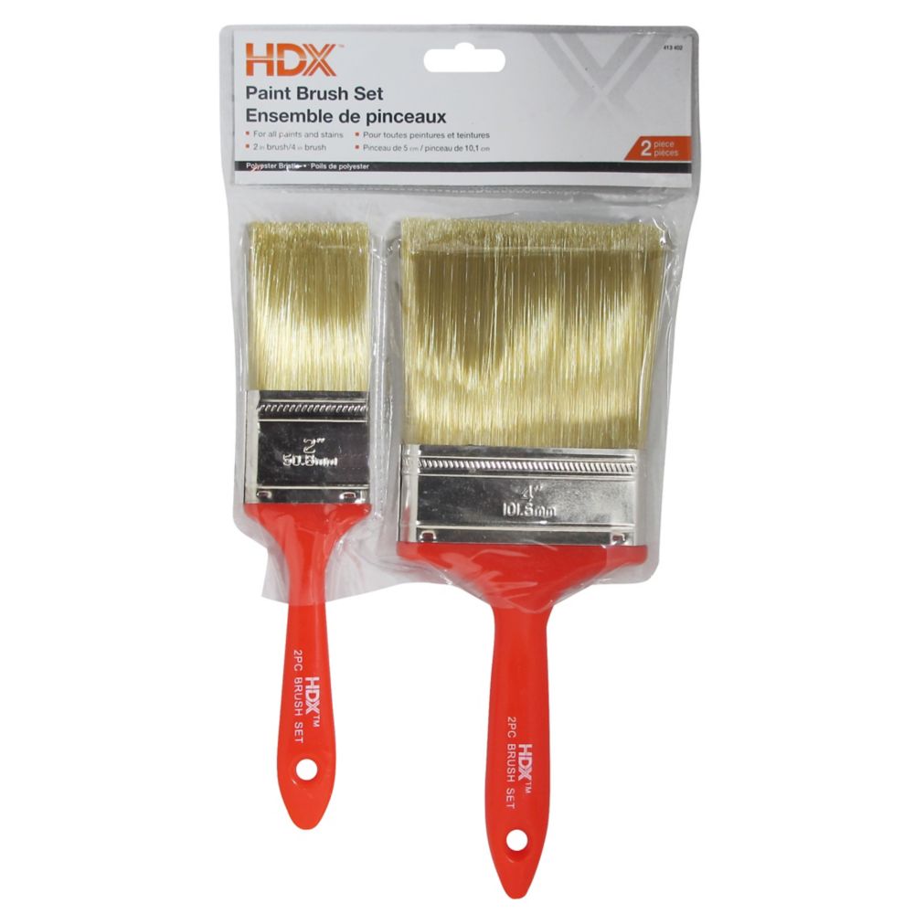 HDX 2Piece Paint Brush Set The Home Depot Canada