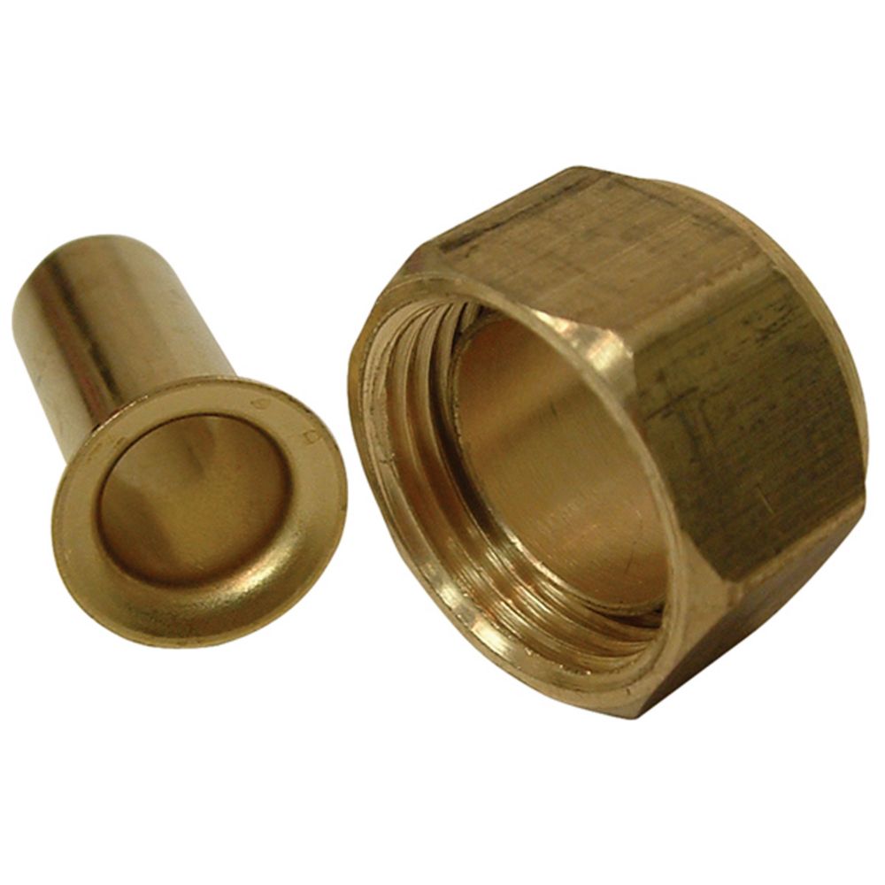 Watts Brass Nut with Brass insert (3/8 Inches) The Home Depot Canada