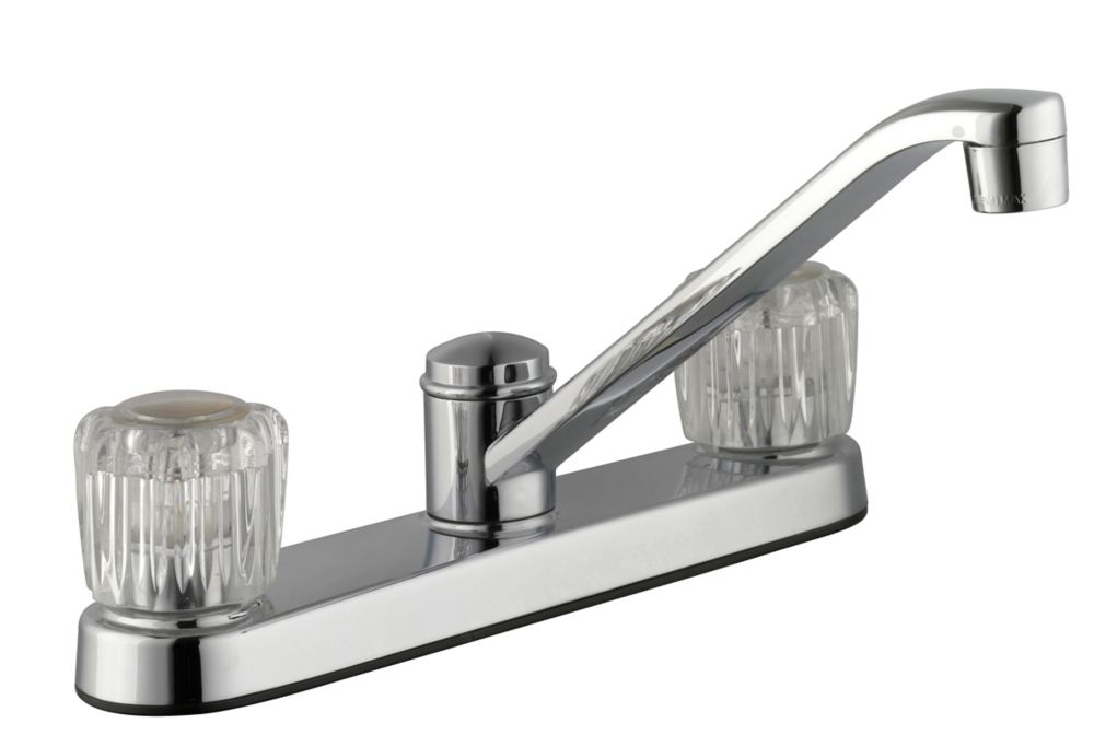 Glacier Bay 2 Handle Kitchen Faucet Chrome The Home Depot Canada   P 1000416321 