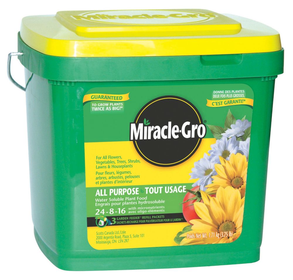 UPC 073561000154 product image for Miracle-Gro Water Soluble All Purpose Plant Food 24-8-16  - 1.71 kg | upcitemdb.com