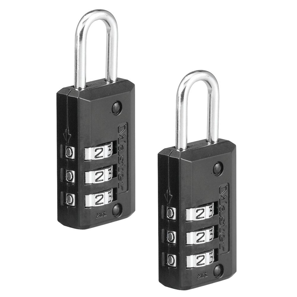 Master Lock 3/4" Resettable 3 Digit Combination Padlock The Home