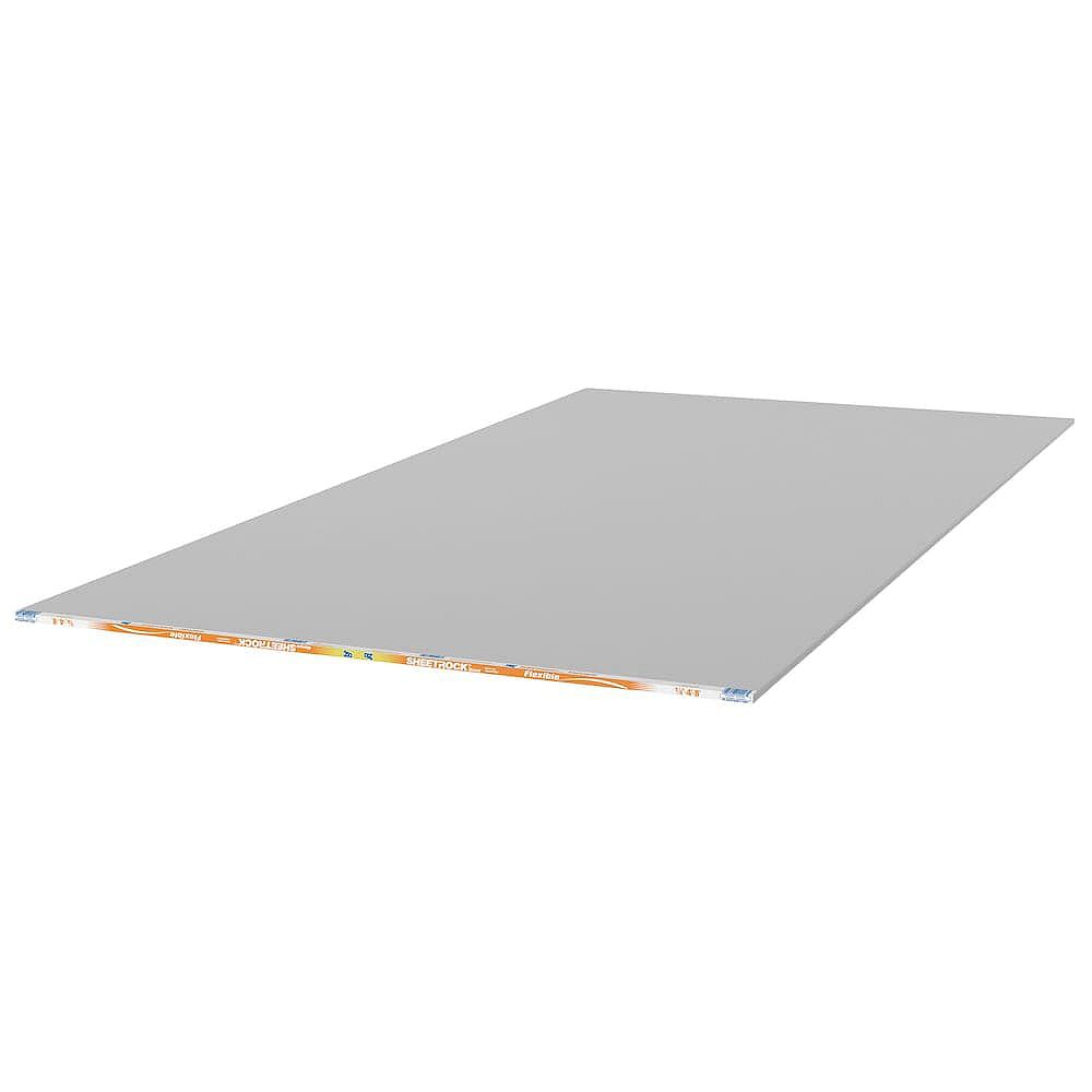 CGC Sheetrock 1/4 in. x 4 ft. x 8 ft. Flexible Drywall Panel The Home Depot Canada