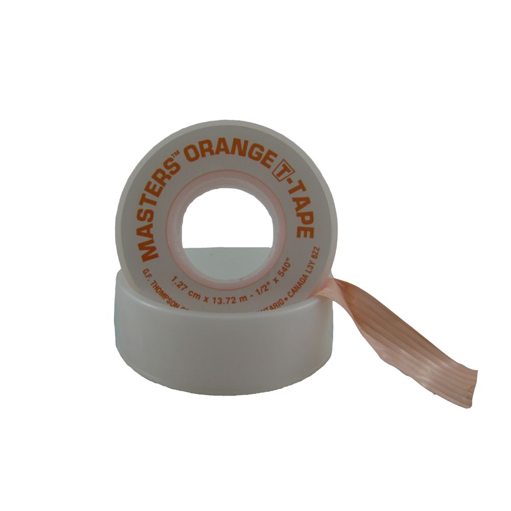 Masters 1/2 inch x 540 inch ORANGE TTAPE Home Depot Canada