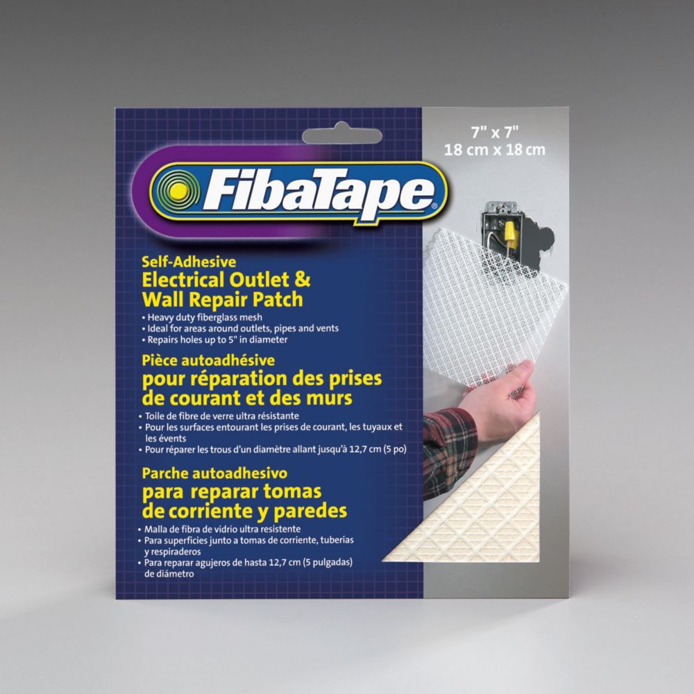 FibaTape 7 inch X 7 inch QuadraMesh Wall Repair Patch * HeavyDuty