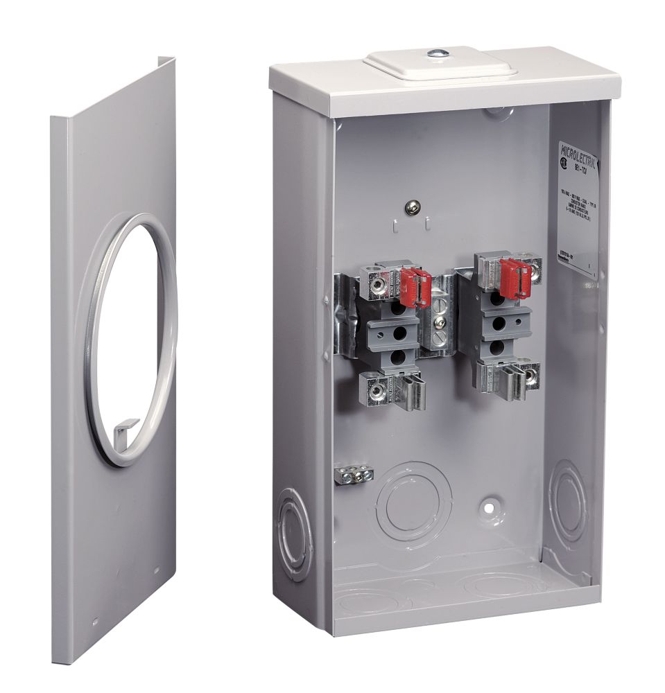 Microelectric 100A Combo King Size Meter Socket The Home Depot Canada