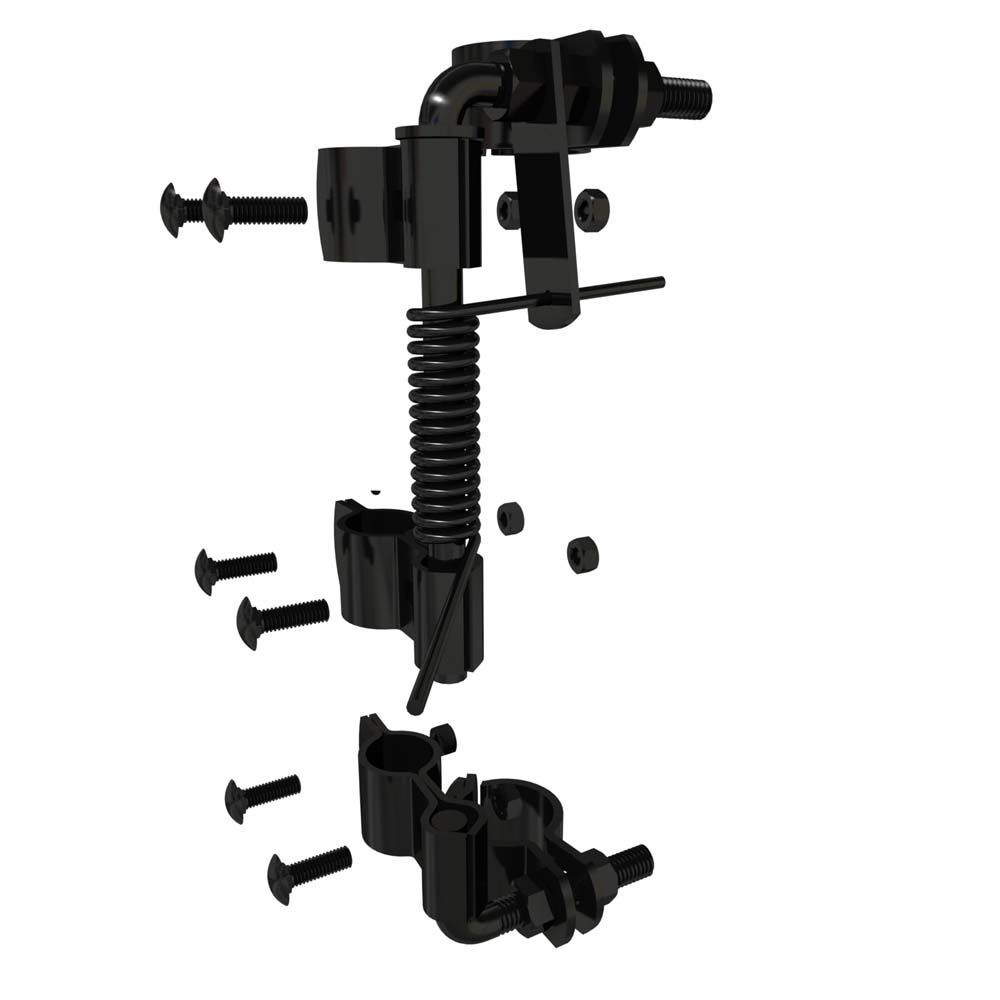 Peak Products Chain Link Fence Pool Gate Hardware Kit 17/8 Inch