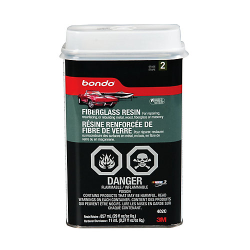 Bondo fibreglass Resin | The Home Depot Canada