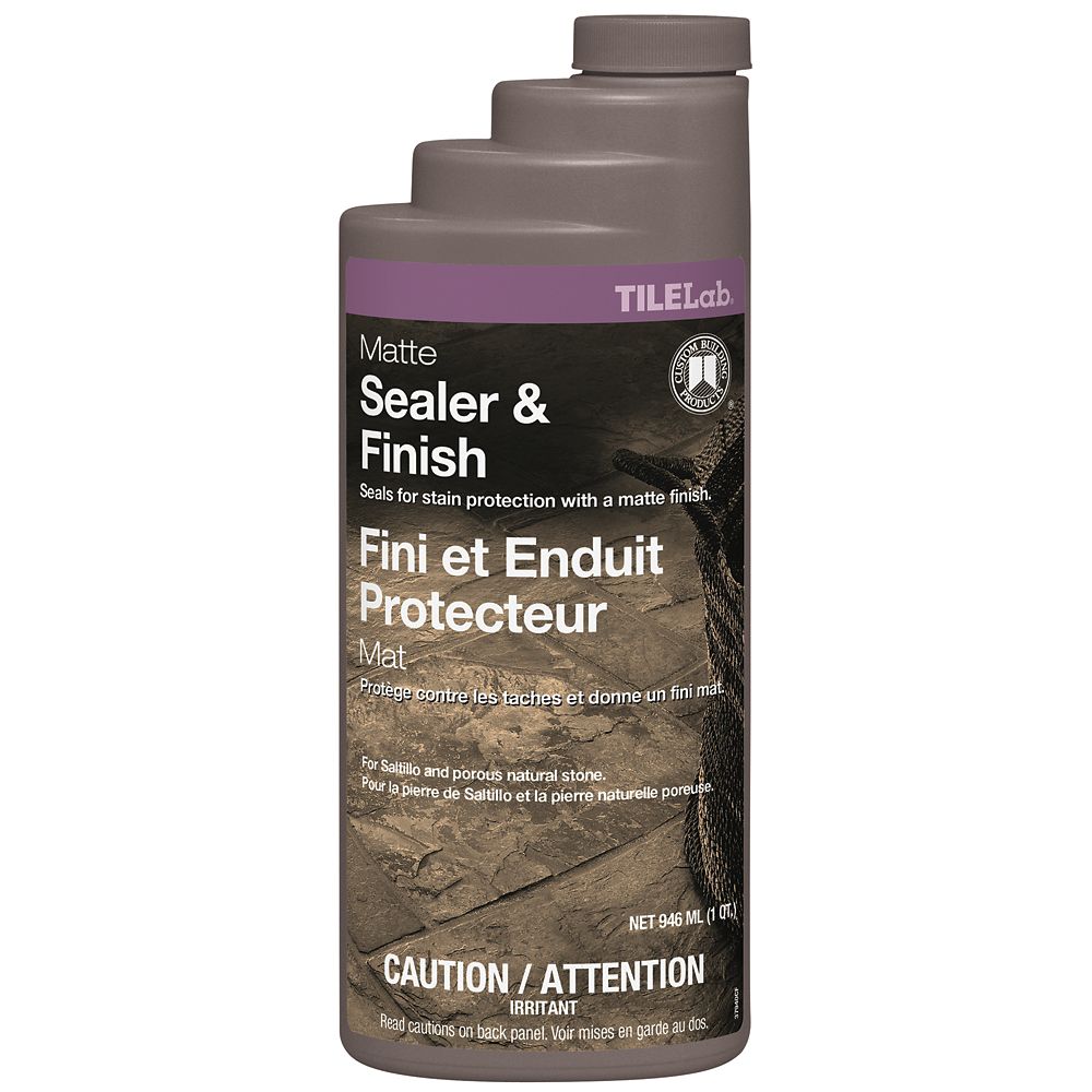 Custom Building Products TileLab Matte Sealer & Finish Quart The