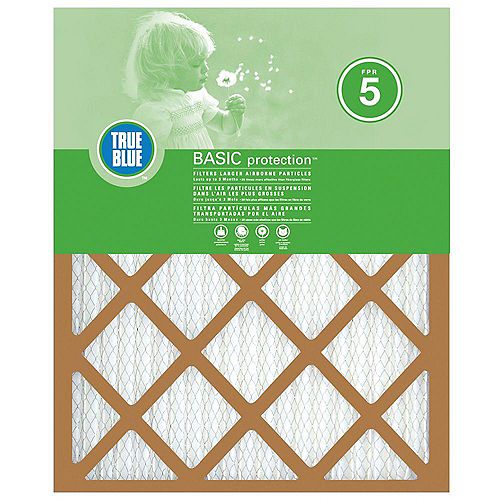 blue ac filter material